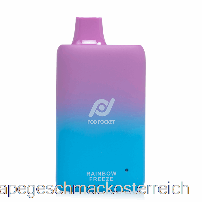 Pod Pocket 7500 0 % Null Nikotin Einweg Rainbow Freeze Vape Geschmack